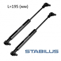 Газовая пружина Stabilus lift-o-mat L 195 мм, крепление шарнир